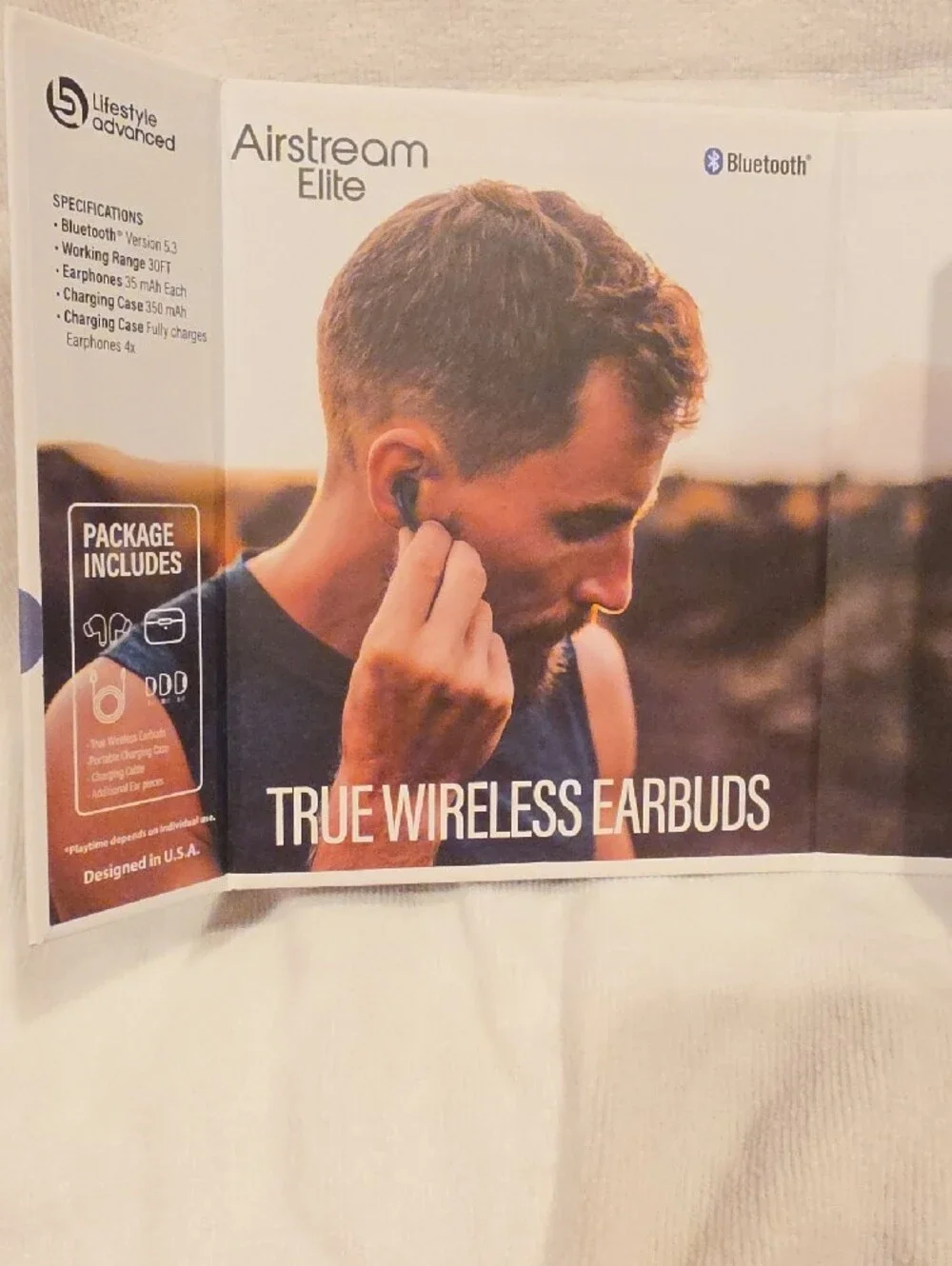 Airstream Elite True Wireless Earbuds - Black
